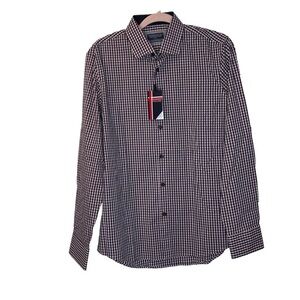 ⭐️ NWT Modern English Checkered Shirt- size small